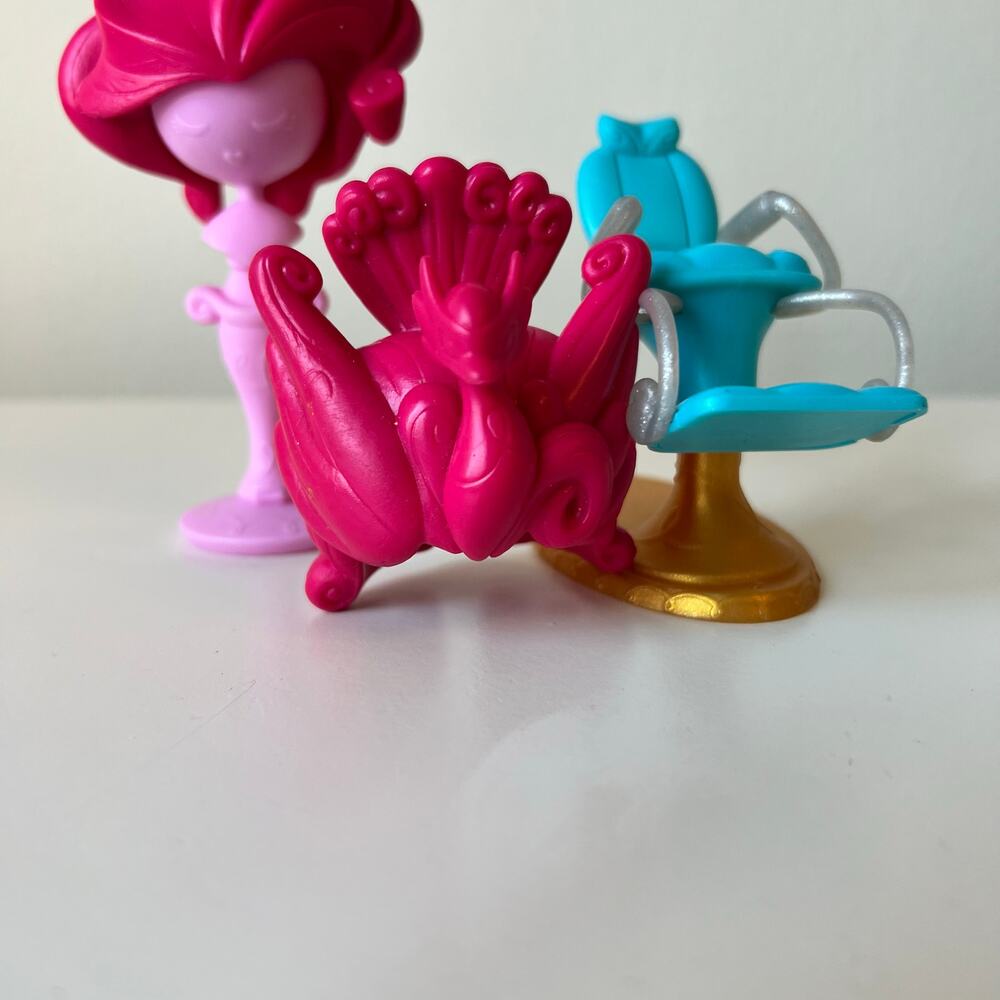 Wigs with Stand Salon Chair Replacement parts MLP Pinkie Pie Salon Swan Style - Picture 6 of 8